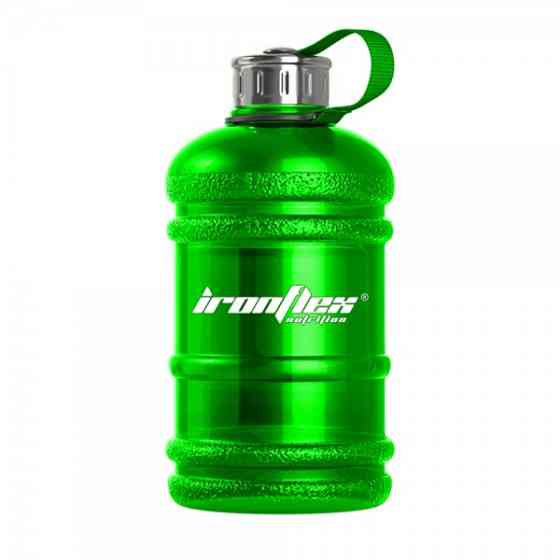 Бутылка для воды IronFlex Gallon Hydrator 1000 ml (Neon green) Луцк
