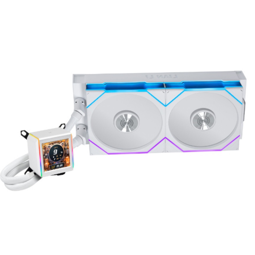 Система водяного охолодження Lian Li Galahad GA II LCD TL 280, White (G89.GA2ALCD28TLW.00) ( 13390 ) Харків - фото 1