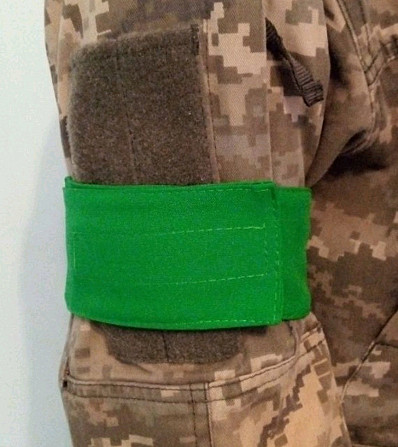 Повязка опознавательна на руку военным ЗСУ Чернигов - изображение 1