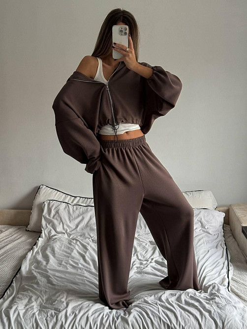 Жіночий трендовий костюм з турецького трикотажу oysho Моко Одеса - фото 8