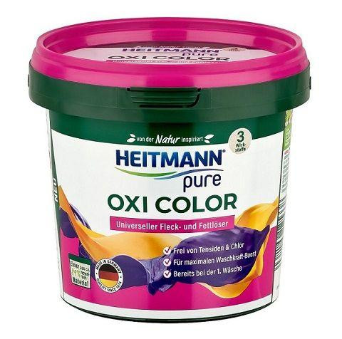 Пятновыводитель Heitmann 500 г Oxi Color Харьков - изображение 2