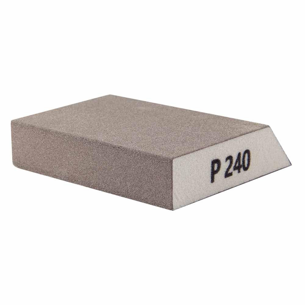 Губка шліфувальна чотиристороння кутова 110×90×25мм P240 SIGMA (9130511) Рівне - фото 4