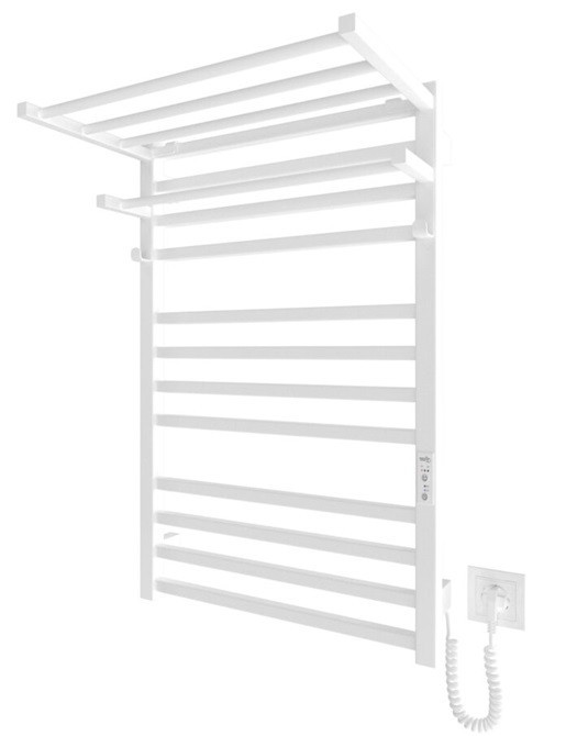 Полка для полотенец навесная HF Sheffield 520x284 white mat Киев - изображение 4