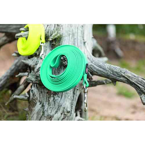 Поводок Trixie для собак M–L 10 м х 13 мм неоново-желтый Киев