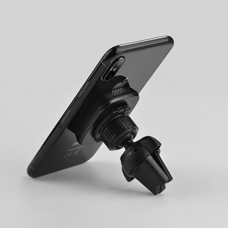 Автотримач для телефона HOCO CA23 Lotto series magnetic air outlet holder Black Київ - фото 5