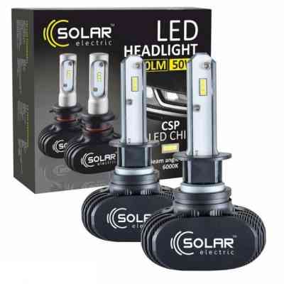 Автолампа SOLAR HB4 LED 12/24V 40W 5000Lm 6000K, CSP1860 (8206) Винница