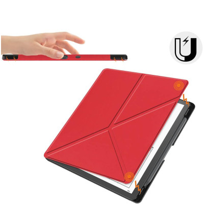 Чохол до електронної книги BeCover Ultra Slim Origami Amazon Kindle Scribe 10.2&quot; Red (712581) Вінниця - фото 9
