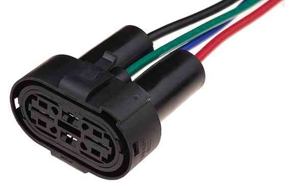 Роз'єм конектор с проводом, 4-кон., Вентил, Охлаждения Радіатора, 1H0973204, VAG Германия, Audi, Bugatti, Porsche, Seat, Skoda Київ