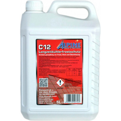 Антифриз Alpine Концентрат C12 черв. 5л (1185-5) Винница - изображение 1