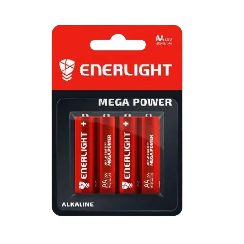 Батарейка лужна AA/LR6 (бл-4шт) Enerlight Mega Power Житомир