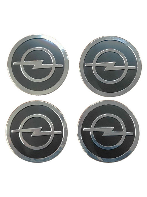 Наклейки на ковпаки Opel чорні, діам. 90мм Вінниця - фото 1