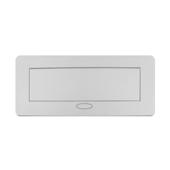 LIVOLO Меблева розетка потрійна LIVOLO срібна, вбудована у стільницю, для кухні/офісу/конференц Коломия