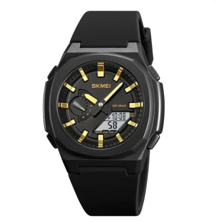 Годинники наручні SKMEI 2091BKGDWT, ЗОЛОТИСТО-БІЛИЙ, 10303 Дніпро