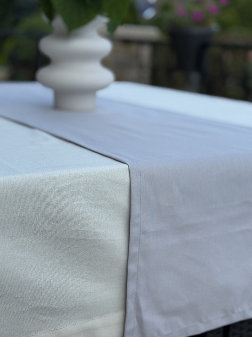 Ecotton Ранер доріжка Ecotton DUCK 45x170 см для обіднього столу водовідштовхувальна сірого кол Коломия - фото 4