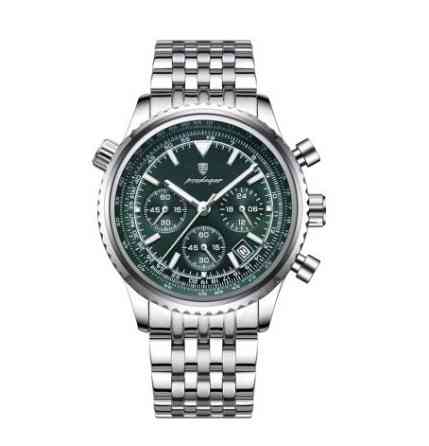 Мужские наручные часы Poedagar Avalon (Серебристые) Киев