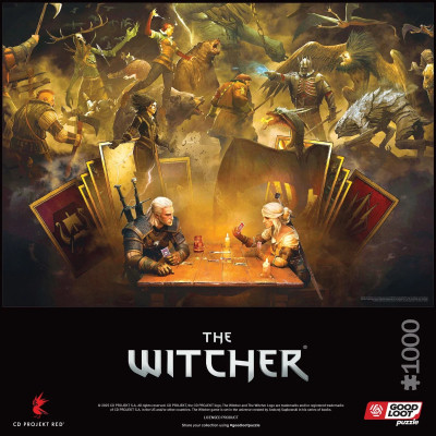 Пазл GoodLoot The Witcher Playing Gwent 1000 ел. (5908305249634) Вінниця - фото 8