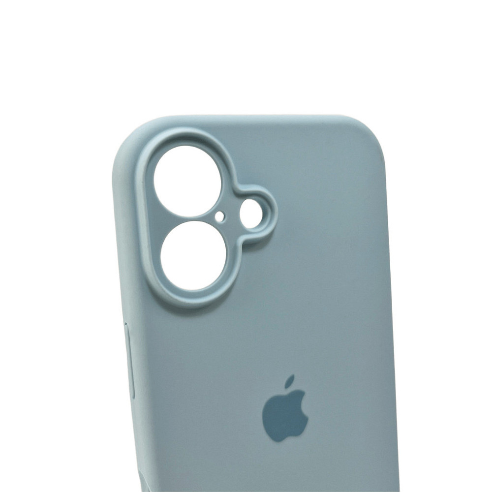 Чохол для смартфона Silicone Full Case AA Camera Protect for Apple iPhone 16 27,Mist Blue Київ - фото 6