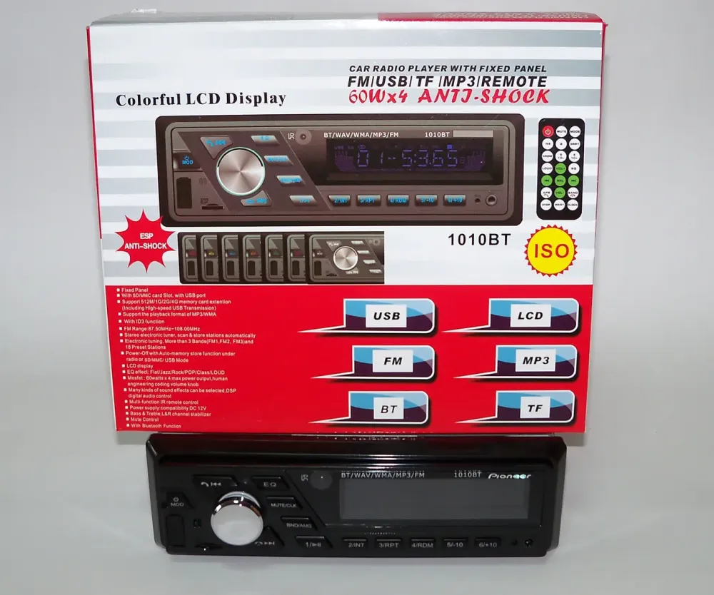 Автомагнитола 1010ВТ Bluetooth Коломия - фото 1