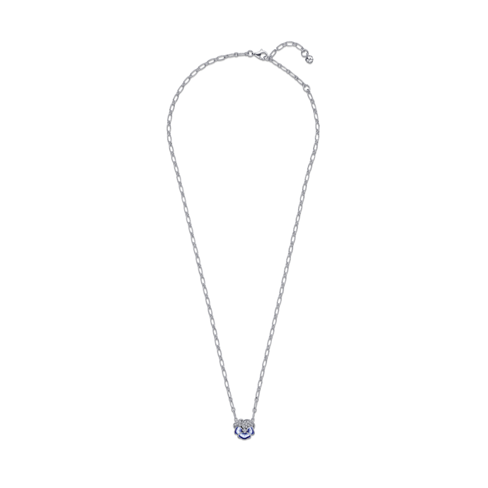 Срібне намисто  Блакитна фіалка 390770C01 MasterSem Київ - фото 2