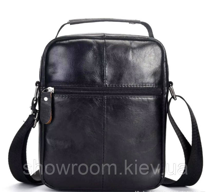 Мужская кожаная черная Leather Collection (5037) черная Киев - изображение 3