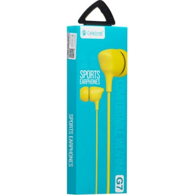 Навушники Celebrat G7 Yellow (714455) Вінниця - фото 2