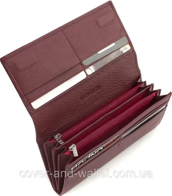 Классический женский кошелек из натуральной кожи Marco Coverna 501 Киев - изображение 8