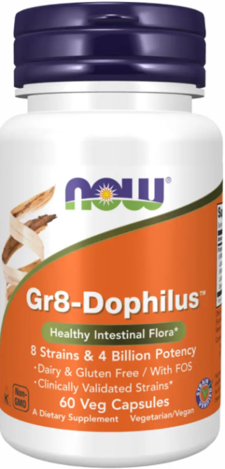 Пробиотики Now Foods Gr8-Dophilus 60 раст капс Киев - изображение 4