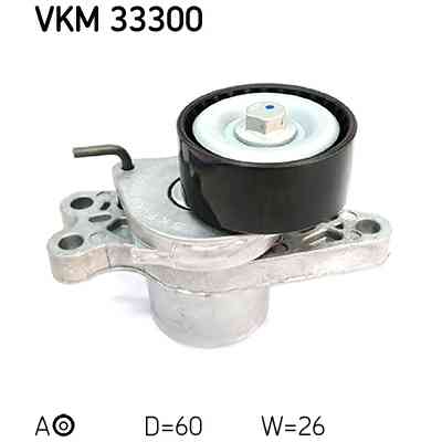 Натягувач ременя з роликом SKF VKM 33300 Вінниця