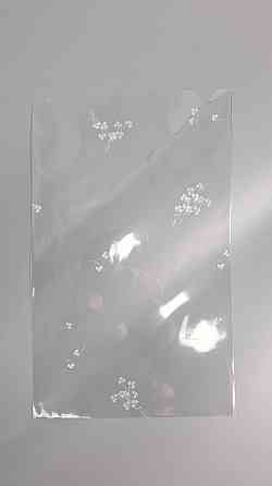 Пакет з малюнком для пакування подарунків (20*35) No383 (8) (ажурний) "Листя конюшина" (100 шт.) Харків