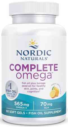 Омега 3 6 9 Nordic Naturals Complete Omega 1000 мг 60 капсул Лимон Київ