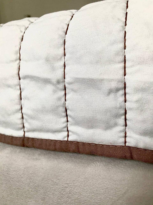 Nostra Покривало Nostra 240х260 см двостороннє антиалергенне коричневий (L0018DarkCacao) Коломия - фото 4