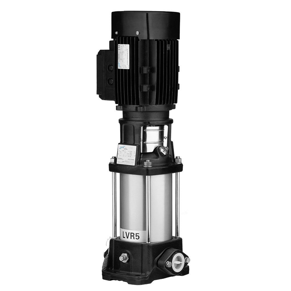 LEO Насос центробежный многоступенчатый вертикальный 380В 4кВт H 145(120)м Q 142(83)л/мин нерж Коломия - фото 5