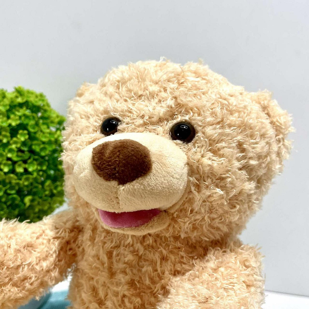 Ведмедик казкар інтерактивний грає в хованки розповідає казки Бежевий (M 5843 I UA) Чернігів - фото 7