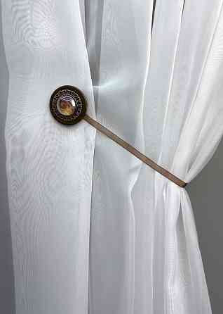 Магніти для штор і гардин Карпати набір 2 шт Венге з бронзовим (81-258) Київ