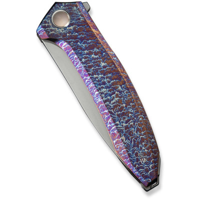 Ніж Weknife Acuminal, Rainbow Titanium, Stonewash (WE23070-4) Вінниця - фото 12