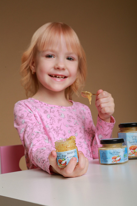 Крем мед суфле мигдаль з кокосом 130 грамів Одеса - фото 6