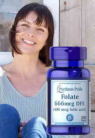 Фолієва кислота Puritan's Pride Folic Acid 400 mcg 250tabl Луцьк