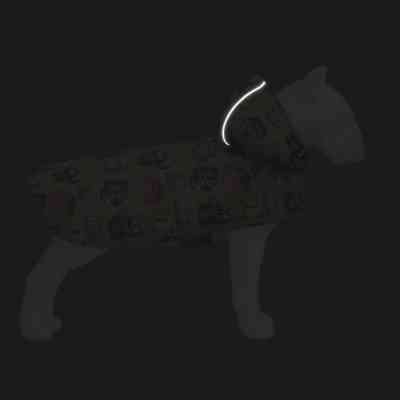 Дождевик для животных WAUDOG Clothes Накидка с капюшоном Мохнатые монстры M (357-4050) Винница