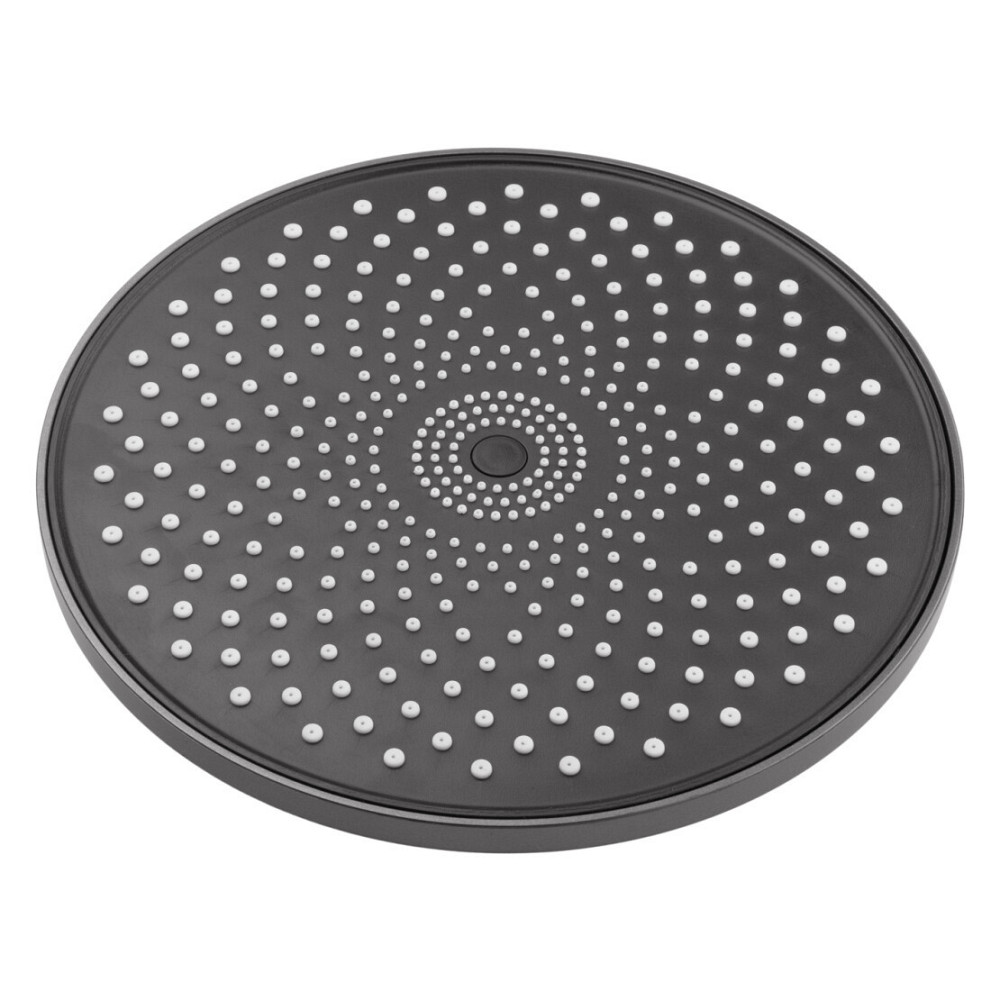 Душевая система настенного монтажа Agua Elposo — INOX064AM с изливом, графит Киев - изображение 8