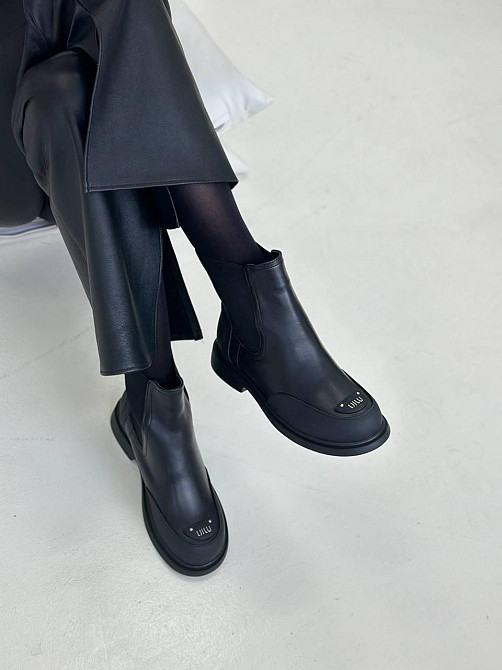 Olli Черевики жіночі OLLI K-8-Тайра чорні (зима, шкіра натуральна) (6071) 37 Коломия - фото 5