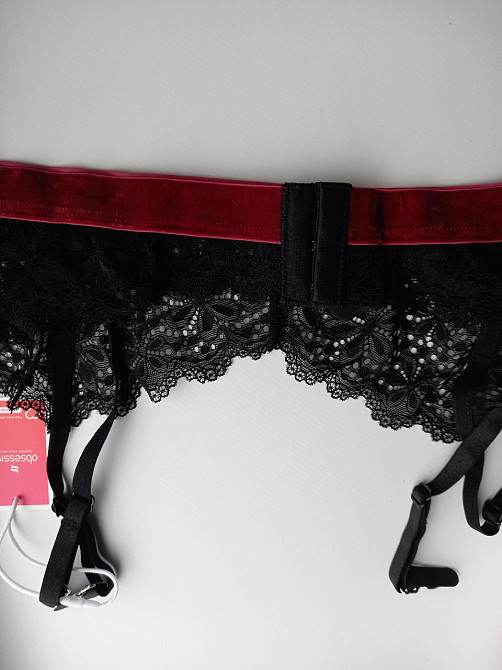 Романтичний жіночий комплект білизни L/XL Obsessive Rossita set  обстесів Славута - фото 8