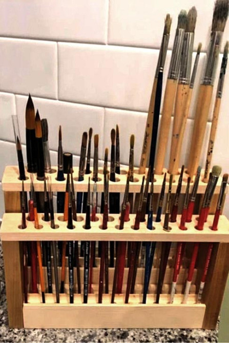 Органайзер для пензлів "Портинат 46" мускат-бланже Миколаїв - фото 1