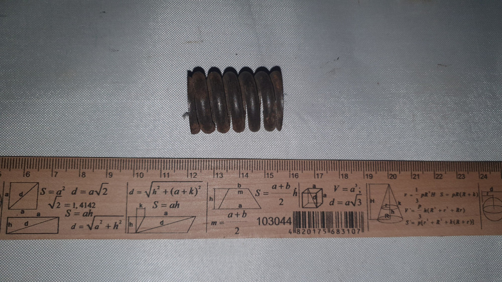 Пружина сжатия 23х34х4.5 мм. СССР. Харьков - изображение 2