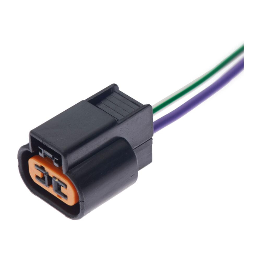 Електричний з'єднувач із дротом, 2-контактний, Птф (Протикотуманці), Чорний, Пластик, Київ - фото 1