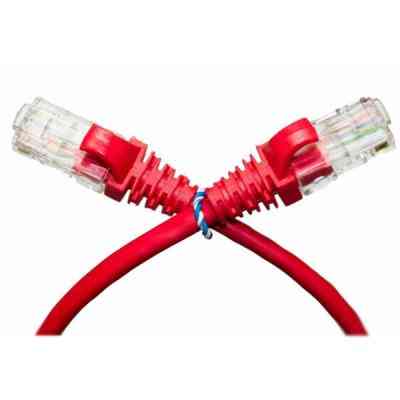 Патч-корд 0.3м, UTP, cat.5e, CCA, red Ritar (PCR-CCA/0.3R) Винница