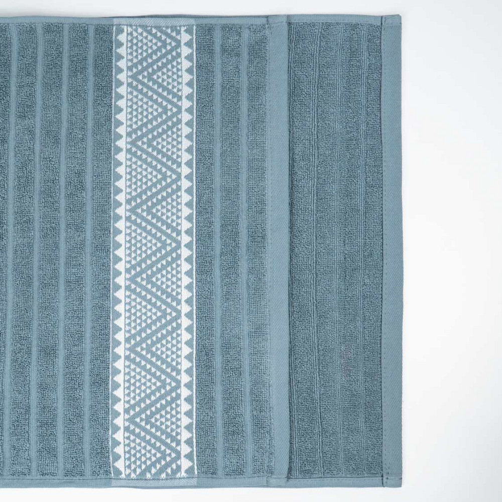 Махровий рушник для обличчя та рук Зіпп GM Textile 50х90см 500г/м2 (Світло-сірий) Суми - фото 4