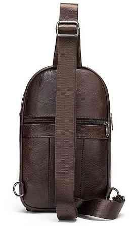 Сумка мужская через плечо Коричневая (Vintage) Киев