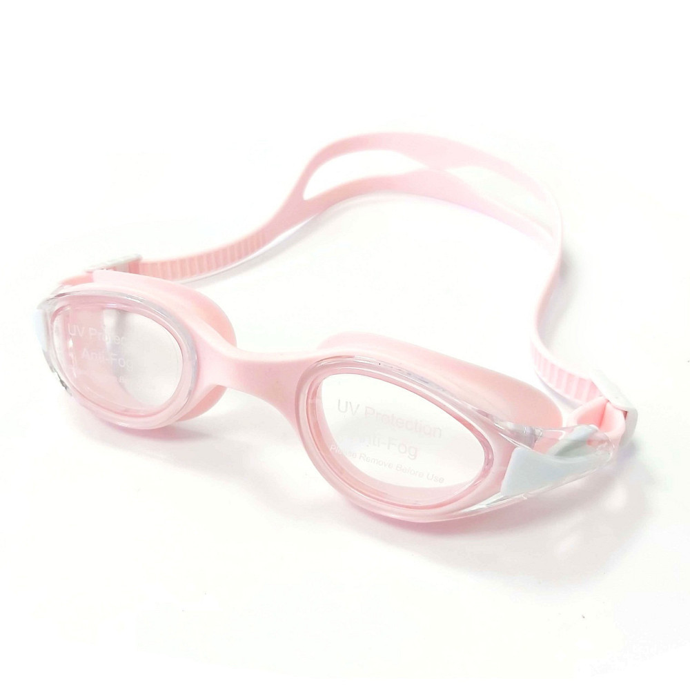 Окуляри для плавання LEACCO MC1970 прозорі Вишневе - фото 7