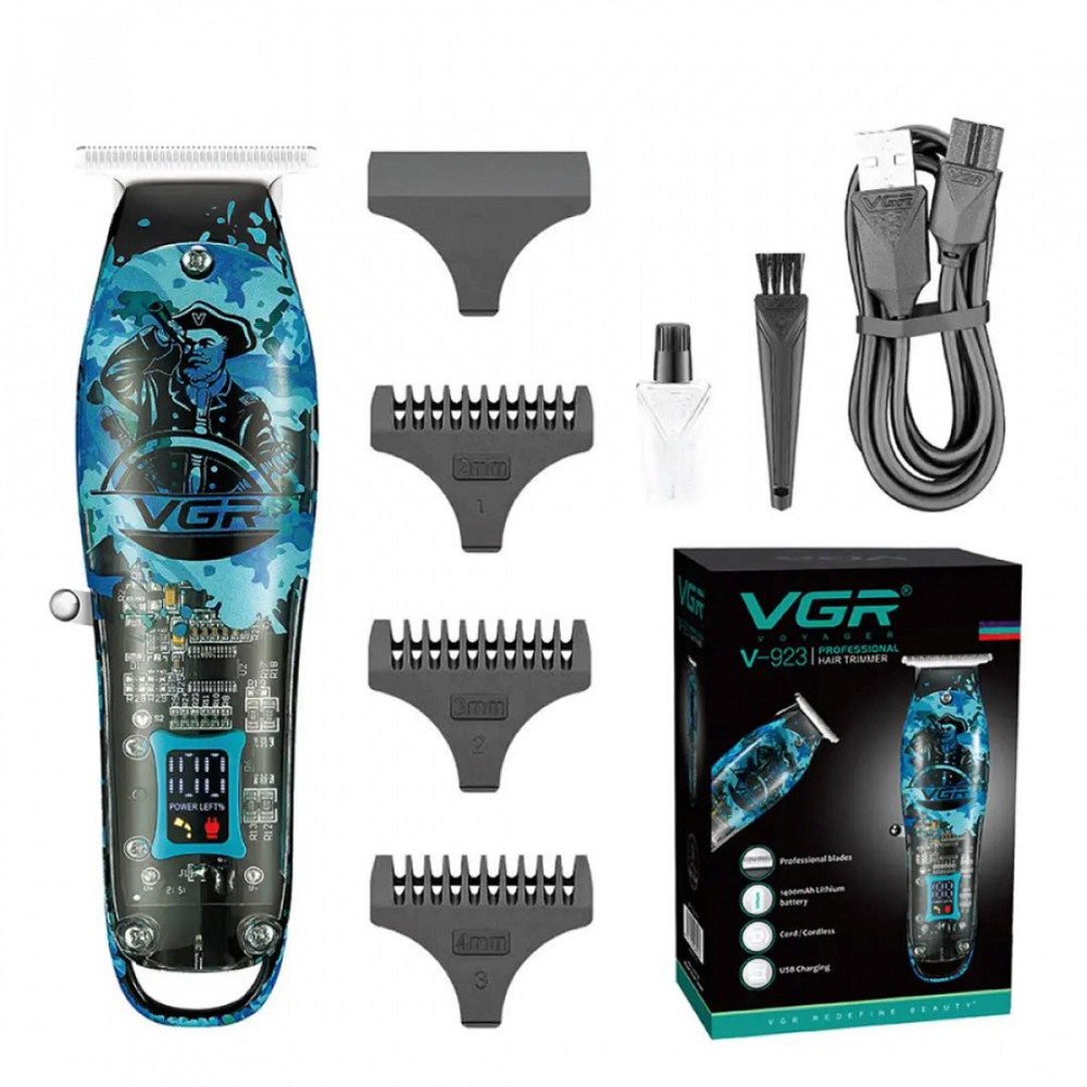 Тример професійний VGR акумуляторний для волосся і бороди HP-V-923 Коломыя - изображение 4