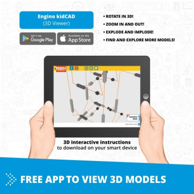 Конструктор Engino Stem Механика: Рычаги и Сцепления (STEM01) Винница - изображение 7